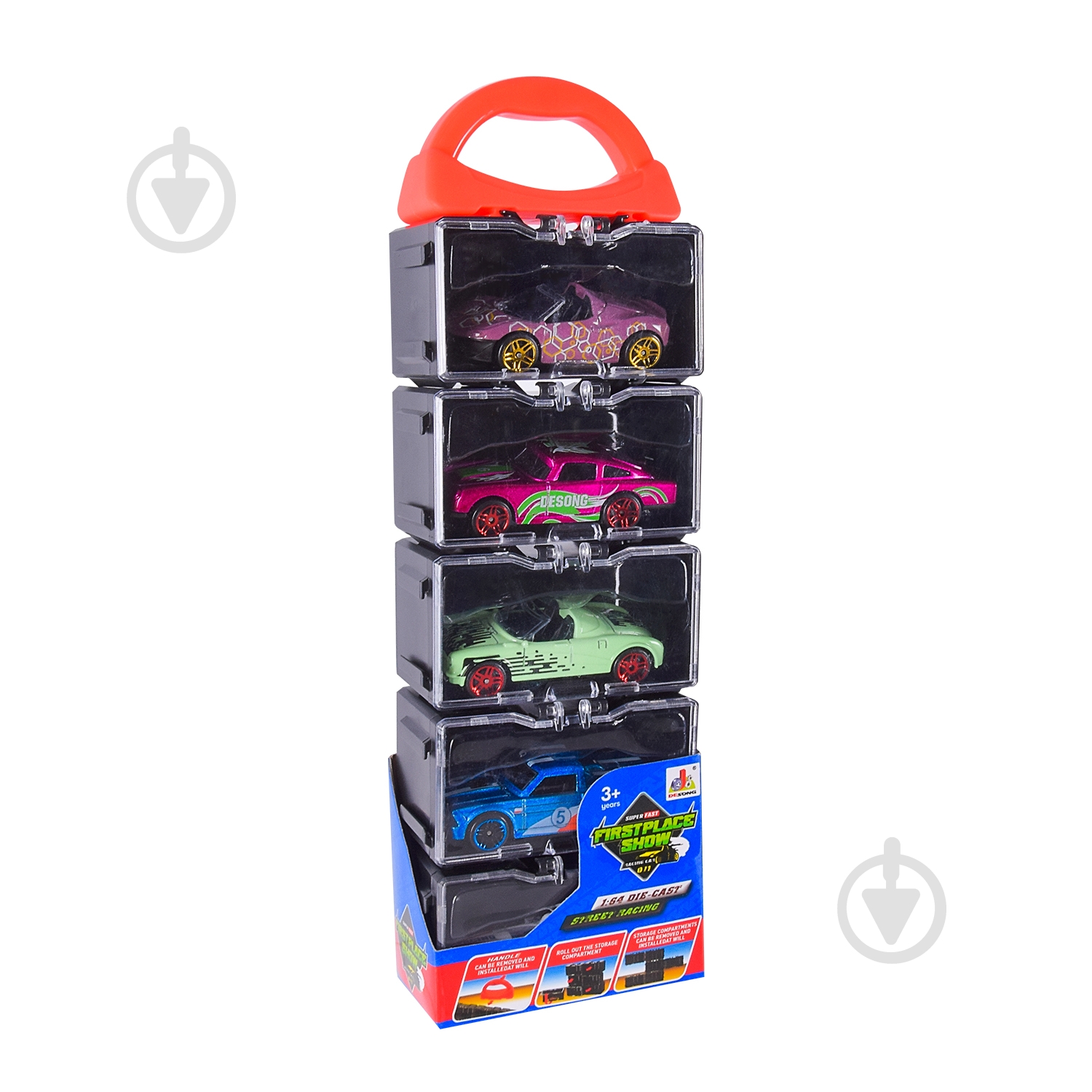 Набор машинок Shantou 1:64 DS087 - фото 6 Набор машинок Shantou 1:64 DS087 - фото 6