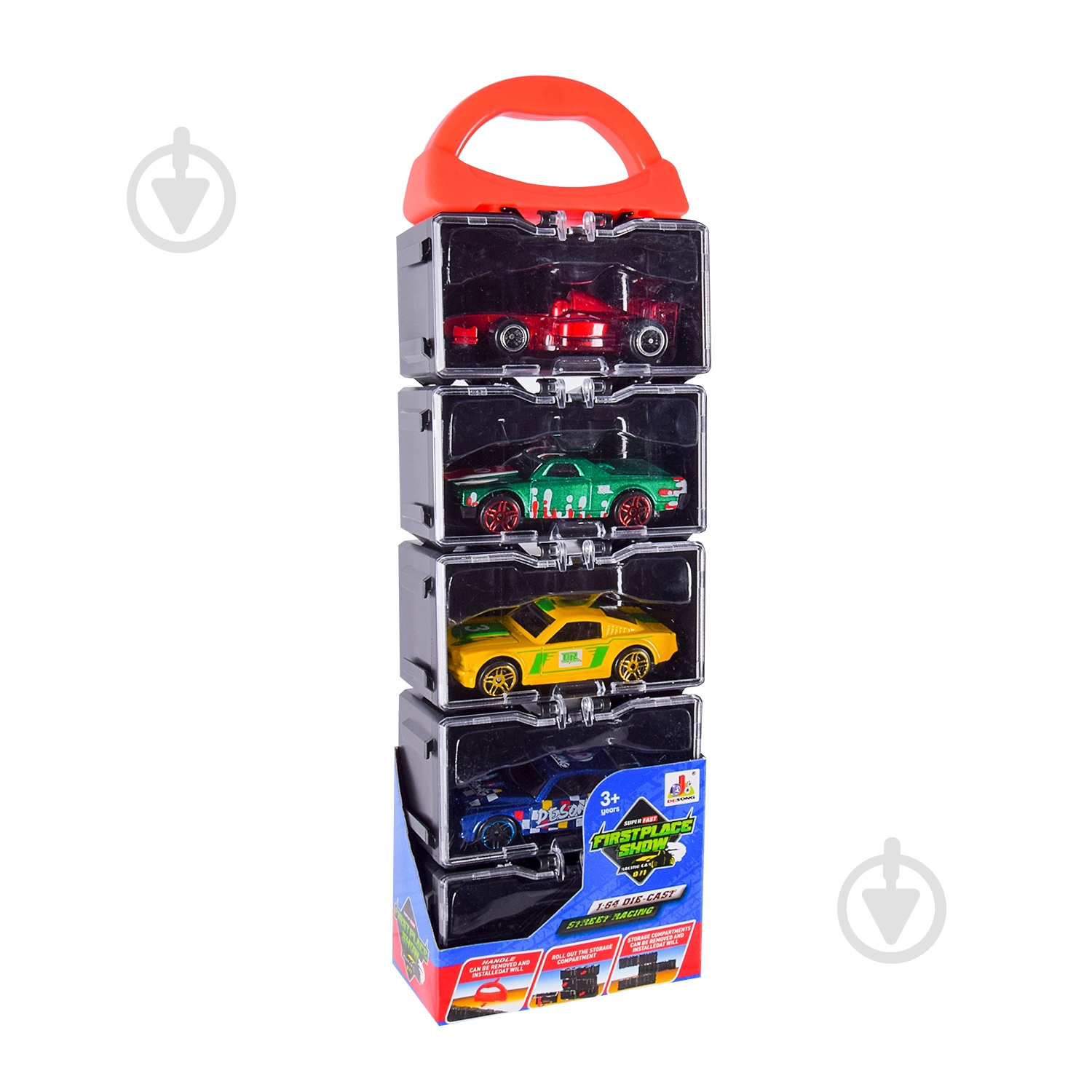 Набор машинок Shantou 1:64 DS087 - фото 4 Набор машинок Shantou 1:64 DS087 - фото 4