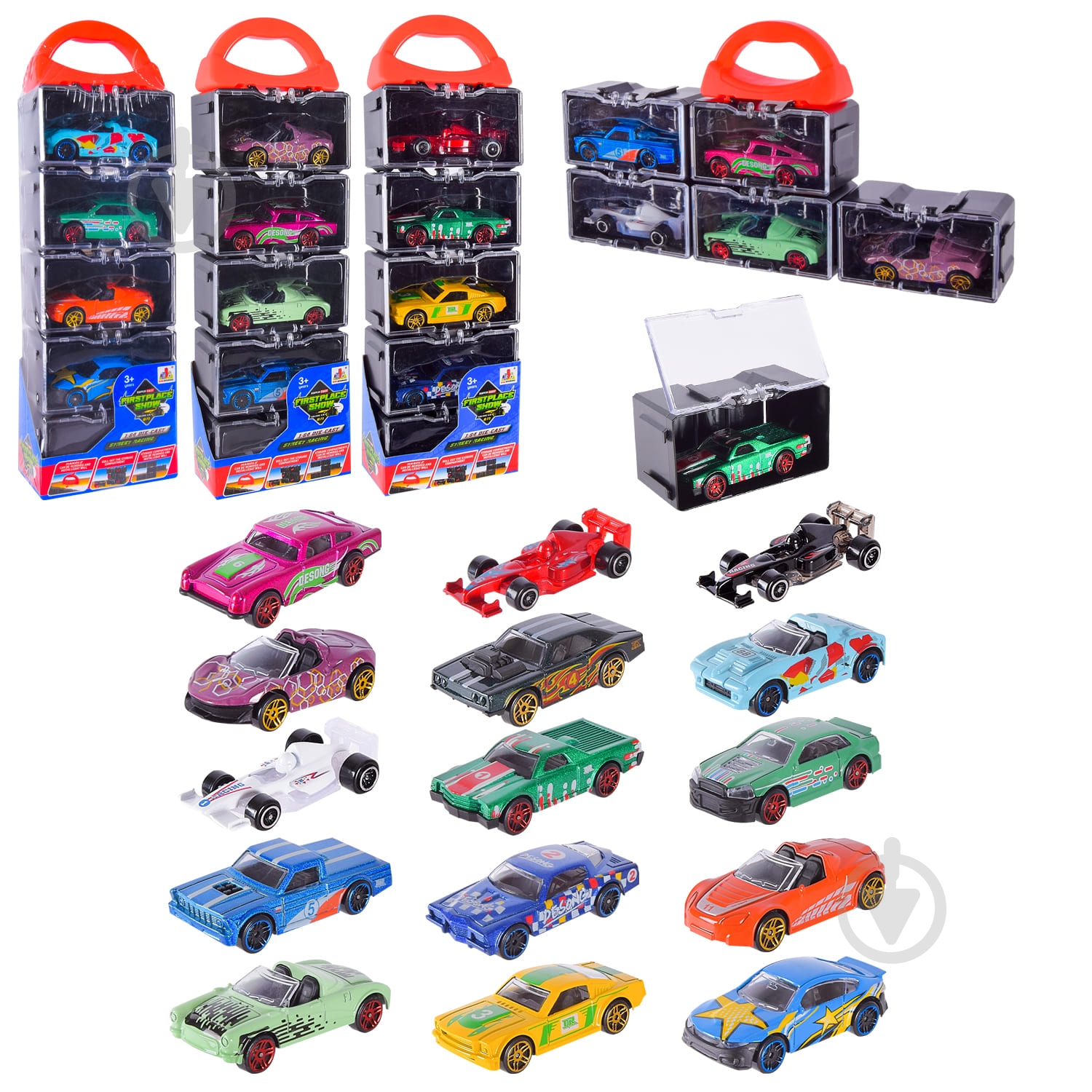 Набор машинок Shantou 1:64 DS087 - фото 1 Набор машинок Shantou 1:64 DS087 - фото 1