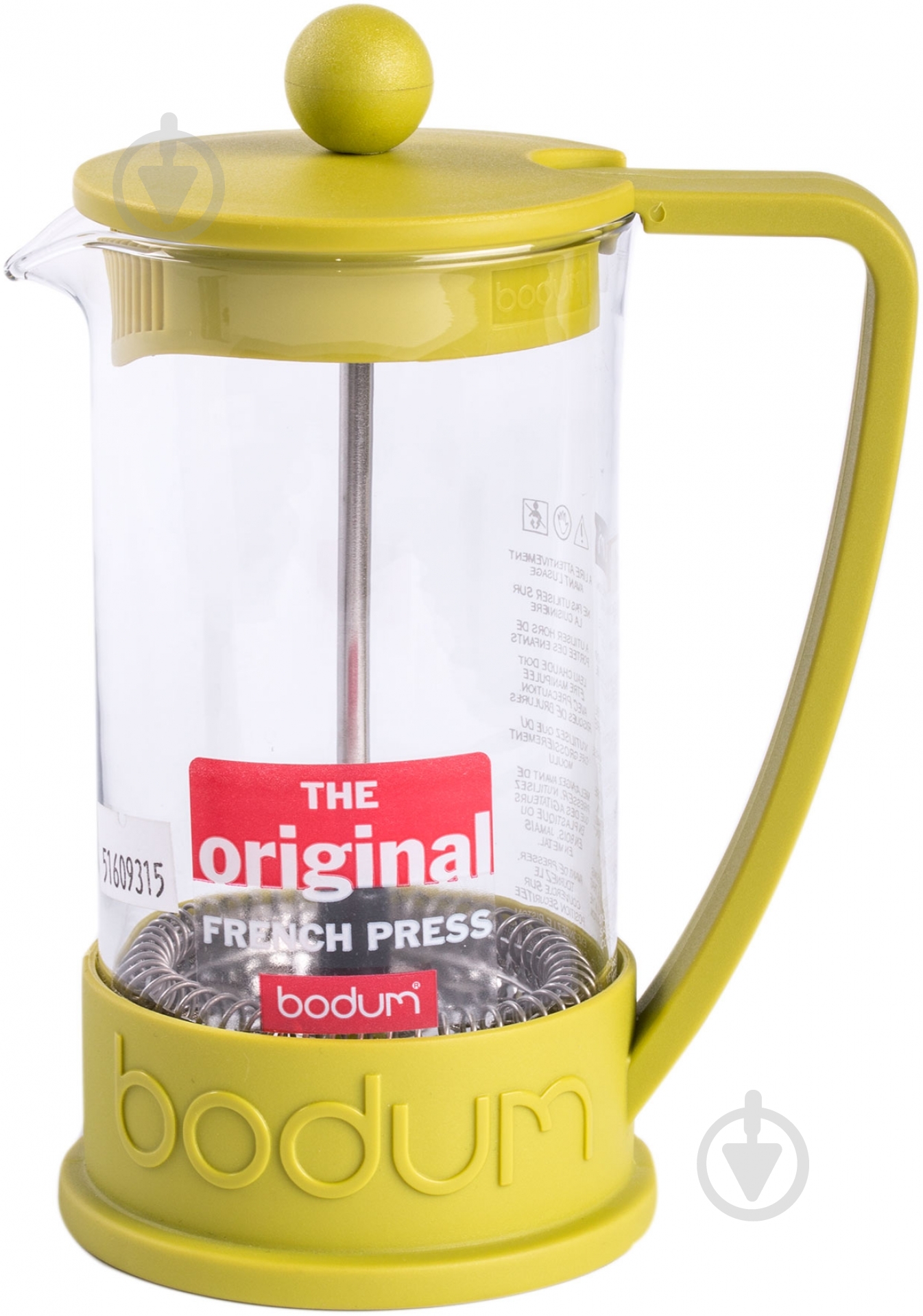 Френч-пресс Bodum Brazil 1000 мл 6321172 - фото 1