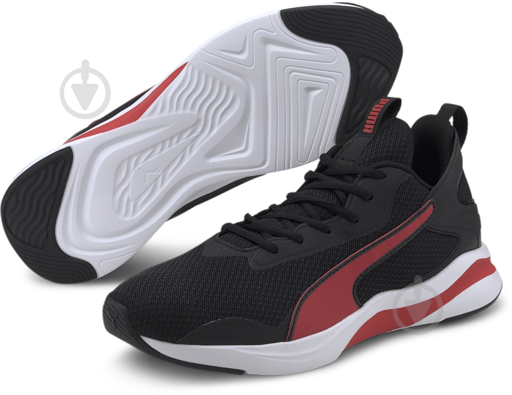 Кроссовки мужские демисезонные Puma MAKA PURETEX V PS DIGI 19373302 р.40 черные - фото 4