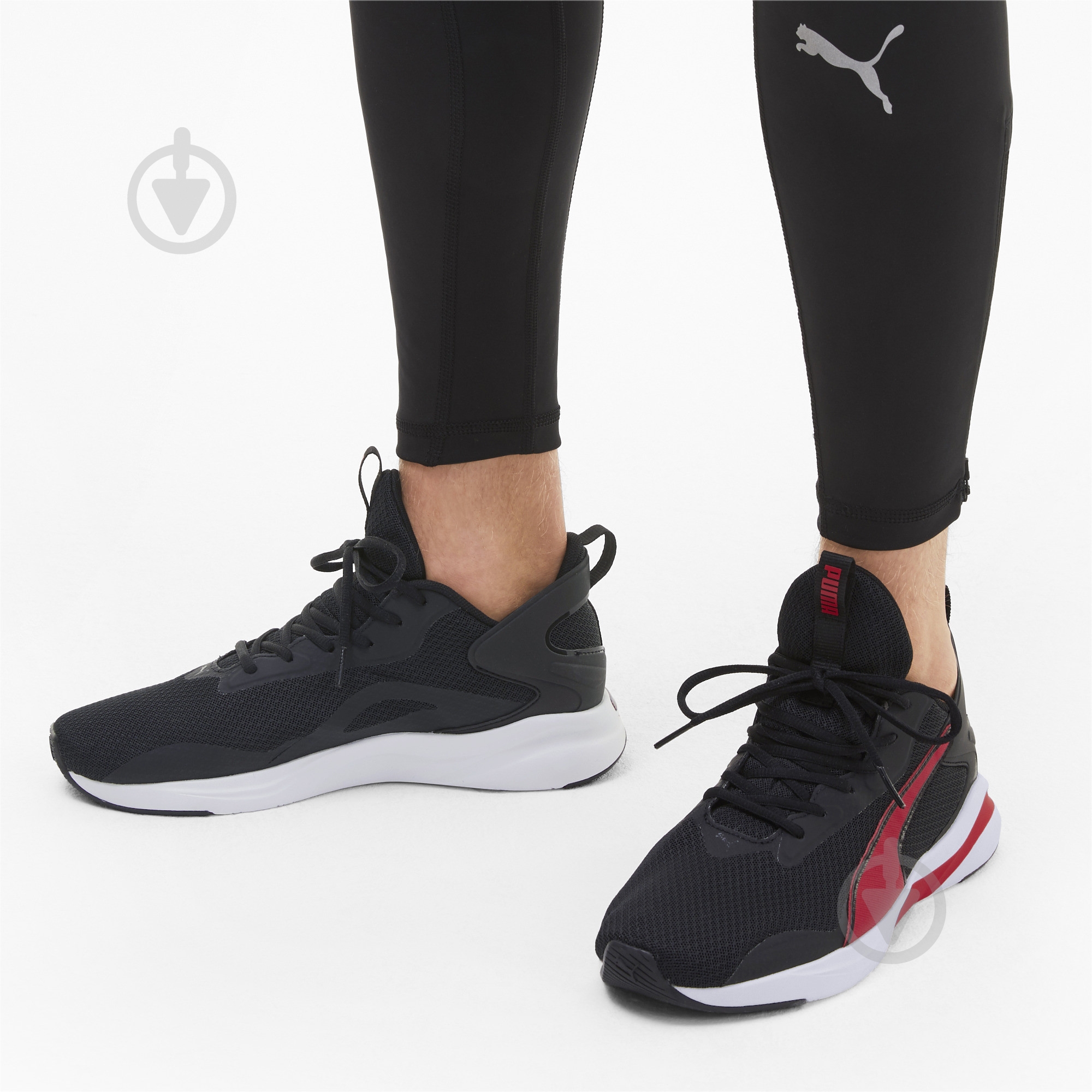 Кроссовки мужские демисезонные Puma MAKA PURETEX V PS DIGI 19373302 р.40 черные - фото 6