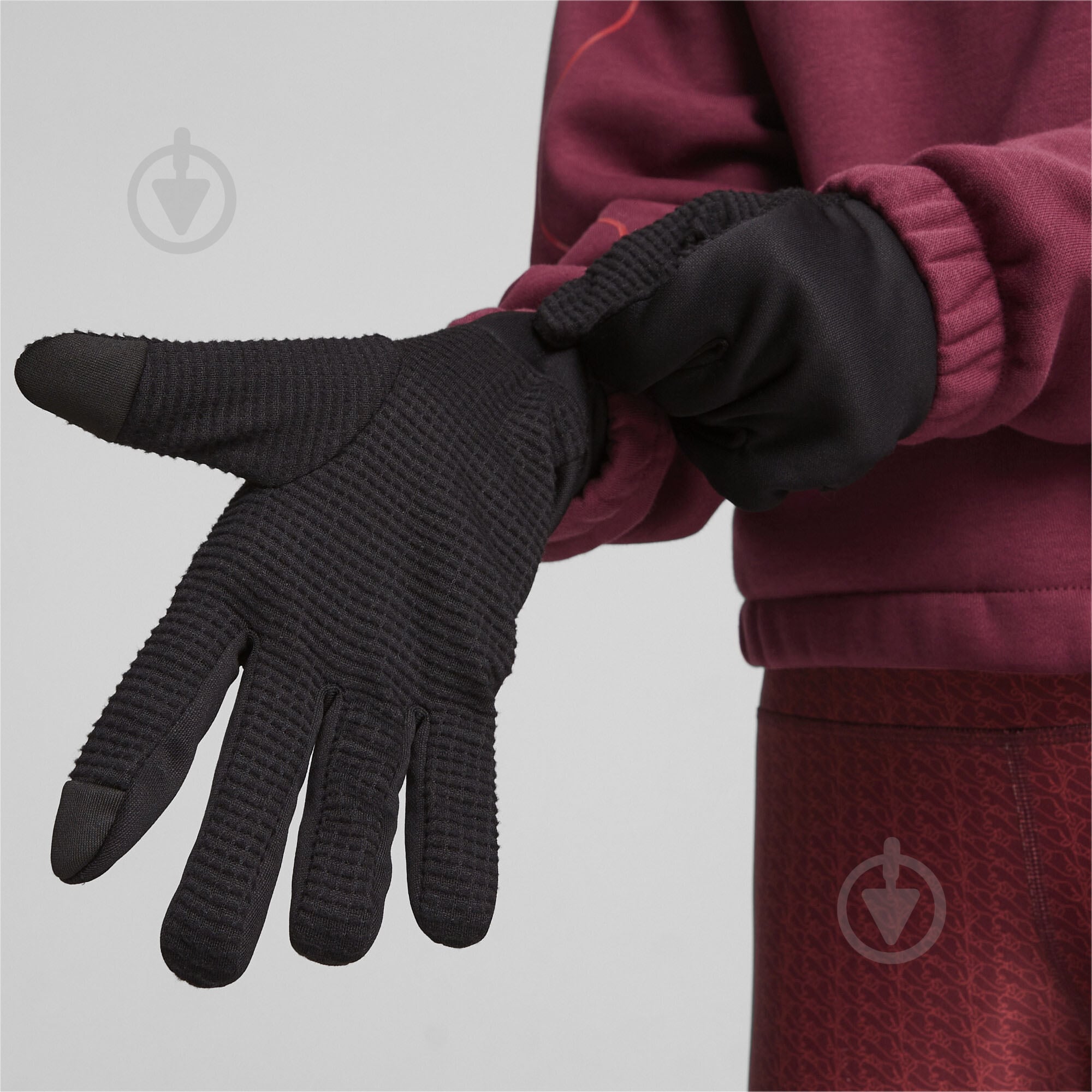 Варежки Puma PUMA ESS FLEECE GLOVES 02487801 р.L/XL /черный - фото 2 Варежки Puma PUMA ESS FLEECE GLOVES 02487801 р.L/XL /черный - фото 2