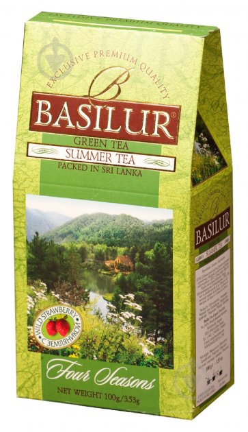 Чай зеленый Basilur Четыре Сезона Летний 100 г - фото 1