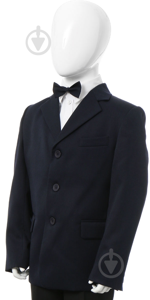 Піджак шкільний р. 34/134 темно-синій мод.5 - фото 2