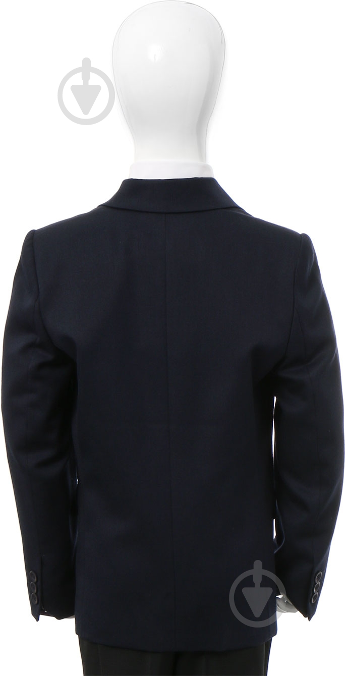 Піджак шкільний р. 34/134 темно-синій мод.5 - фото 3