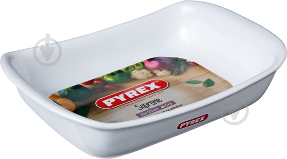 Форма для запекания Pyrex Supreme 30х20 см SU30RR1 - фото 3
