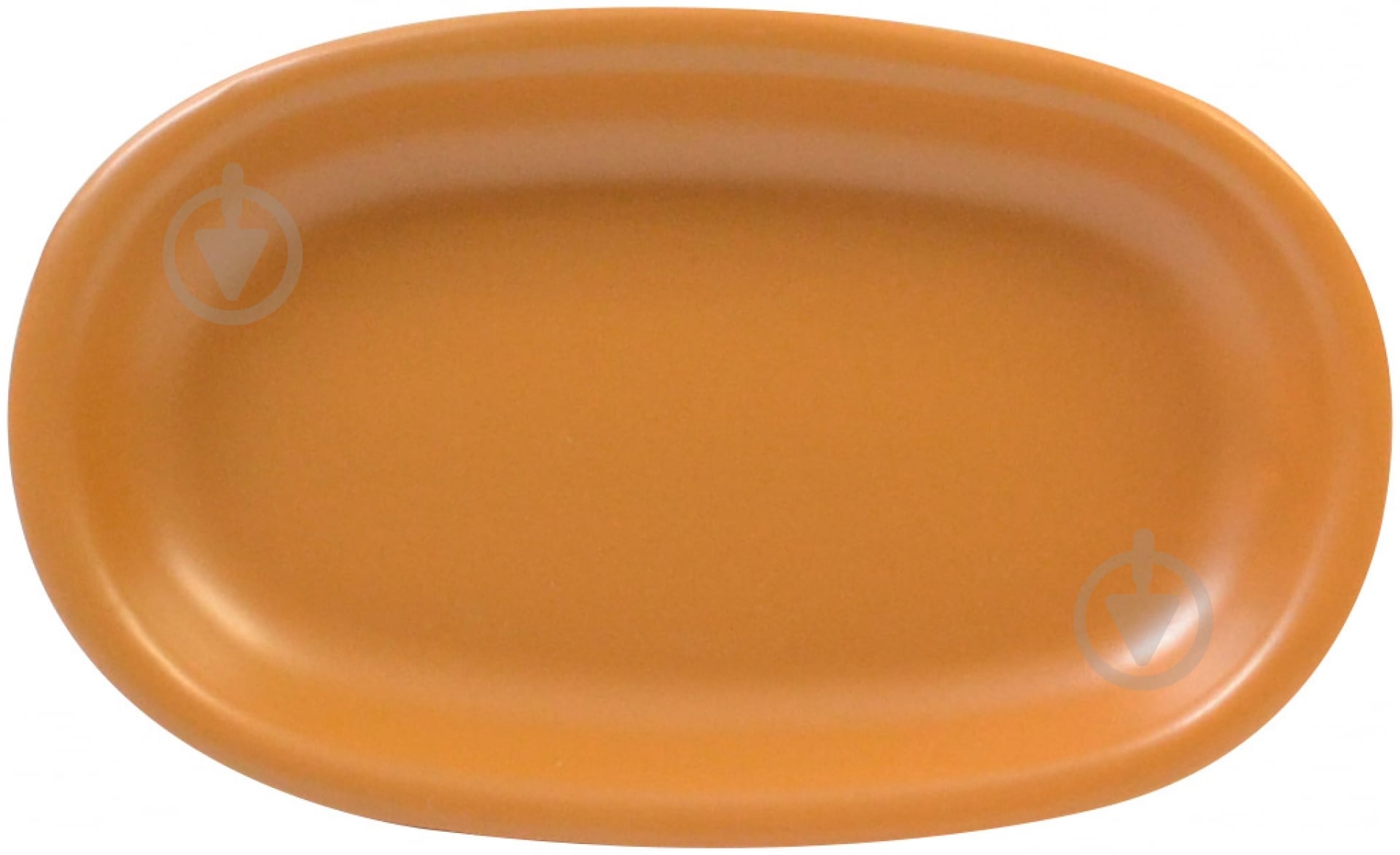 Блюдо овальне Keramia Теракота 25 см 24-237-032 - фото 1