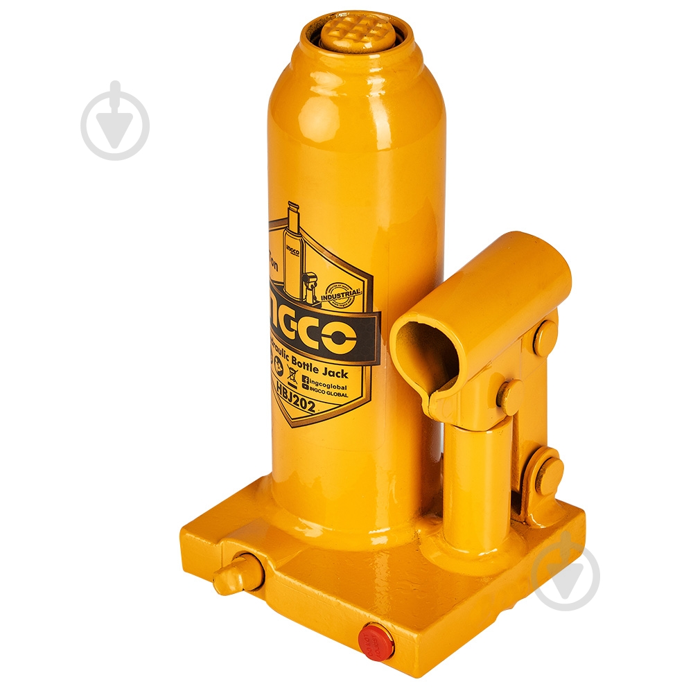 Домкрат гидравлический INGCO 2 т. высота 180-333 мм 2 т - фото 2