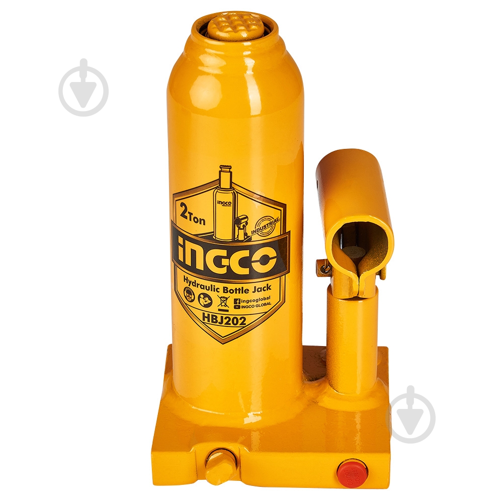 Домкрат гидравлический INGCO 2 т. высота 180-333 мм 2 т - фото 6