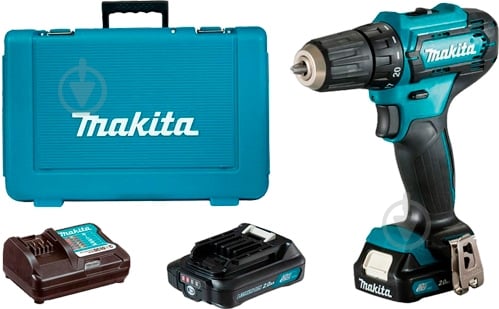 Шуруповерт акумуляторний Makita DF333DWAE - фото 2 Шуруповерт акумуляторний Makita DF333DWAE - фото 2