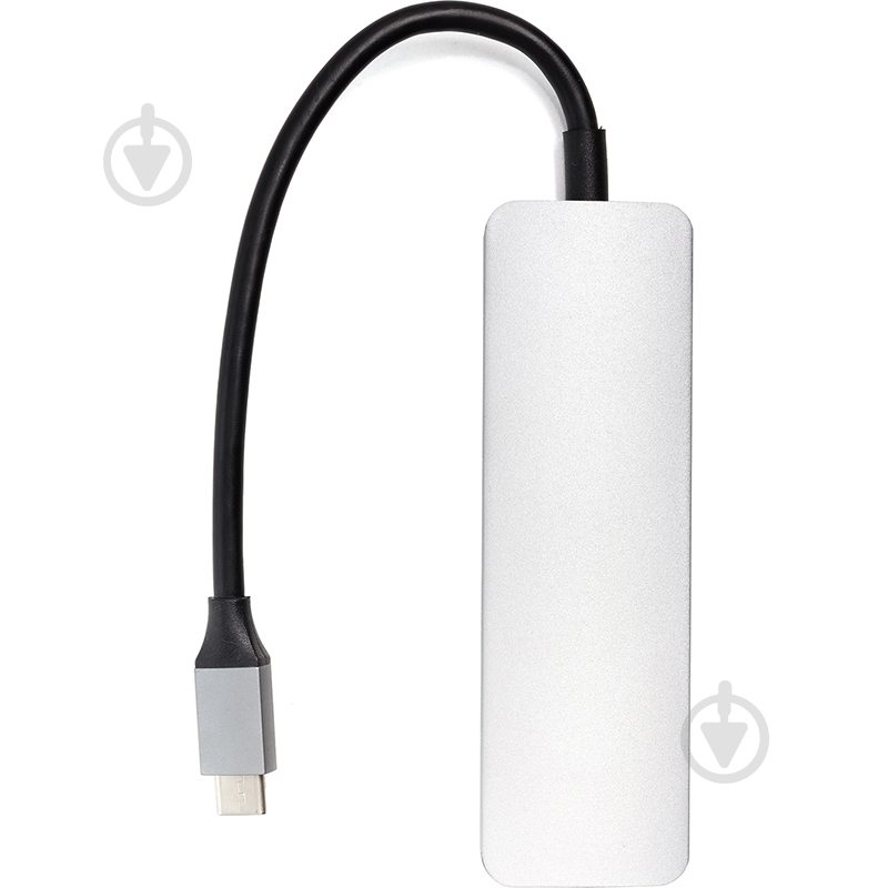 USB-хаб PowerPlant USB Type-C – 3xUSB 3.0 Ports + TF/SD Card Reader - фото 2 USB-хаб PowerPlant USB Type-C – 3xUSB 3.0 Ports + TF/SD Card Reader - фото 2
