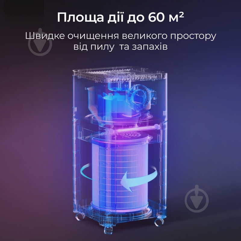 Зволожувач та очищувач повітря Aello (А12) - фото 3