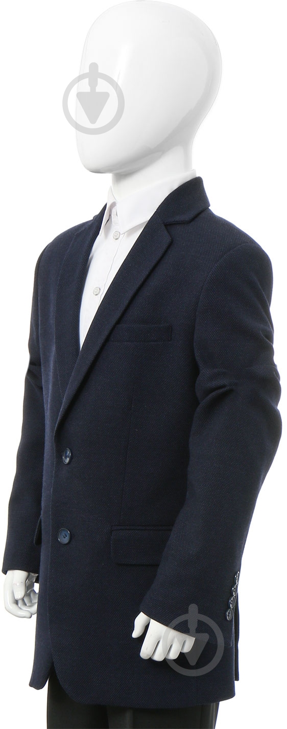 Піджак шкільний р. 42/176 синій мод.440 - фото 2