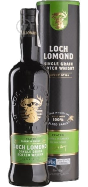 Віскі Loch Lomond Peated Single Grain 0,7 л - фото 1