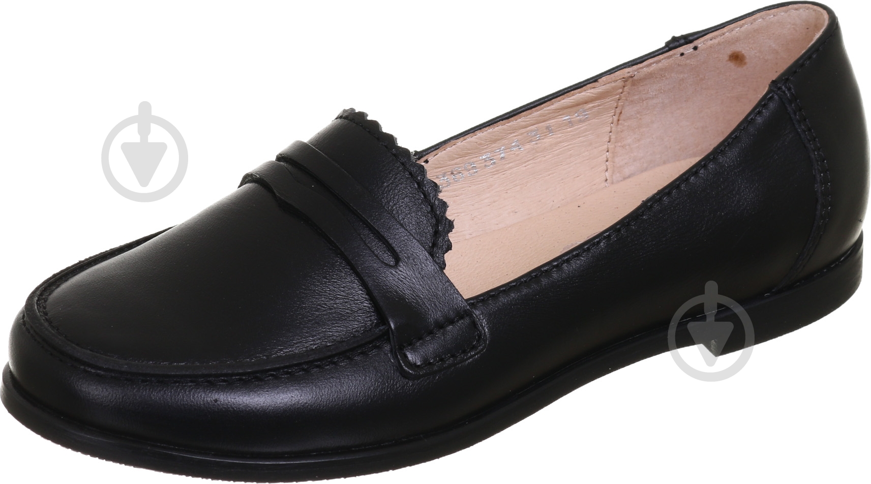 Туфли для девочек для девочки Мальви р.34 черный Ш-369 - фото 2