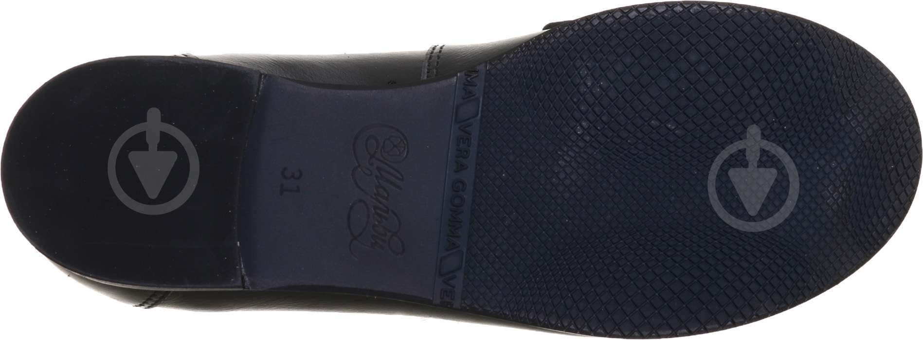 Туфли для девочек для девочки Мальви р.34 черный Ш-369 - фото 5