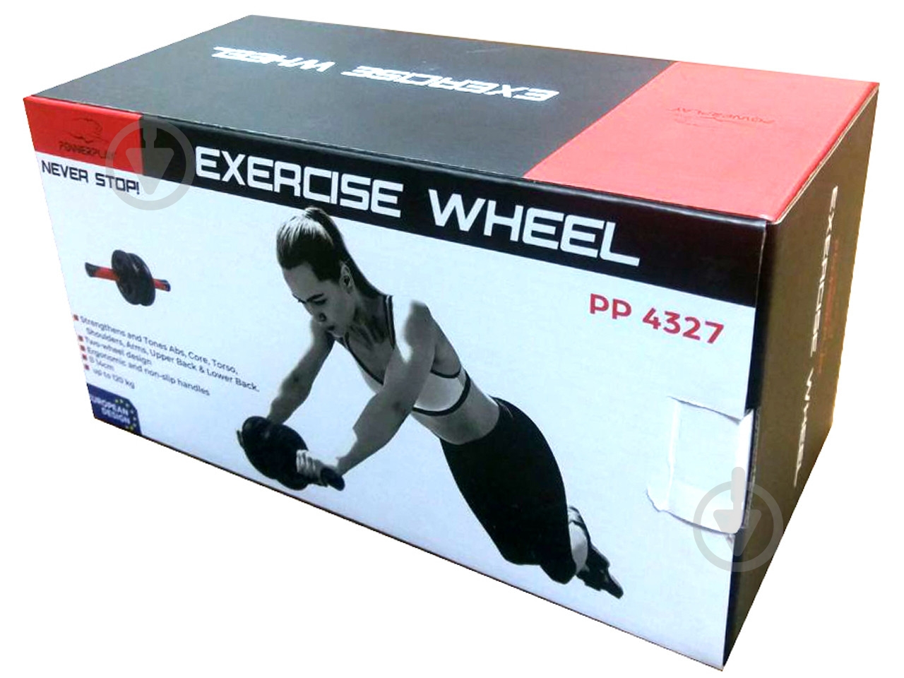 Ролик для пресса PowerPlay 4327 Black/Red - фото 7