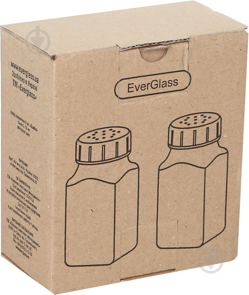 Набор для специй Everglass Quadra 70 мл - фото 3 Набор для специй Everglass Quadra 70 мл - фото 3