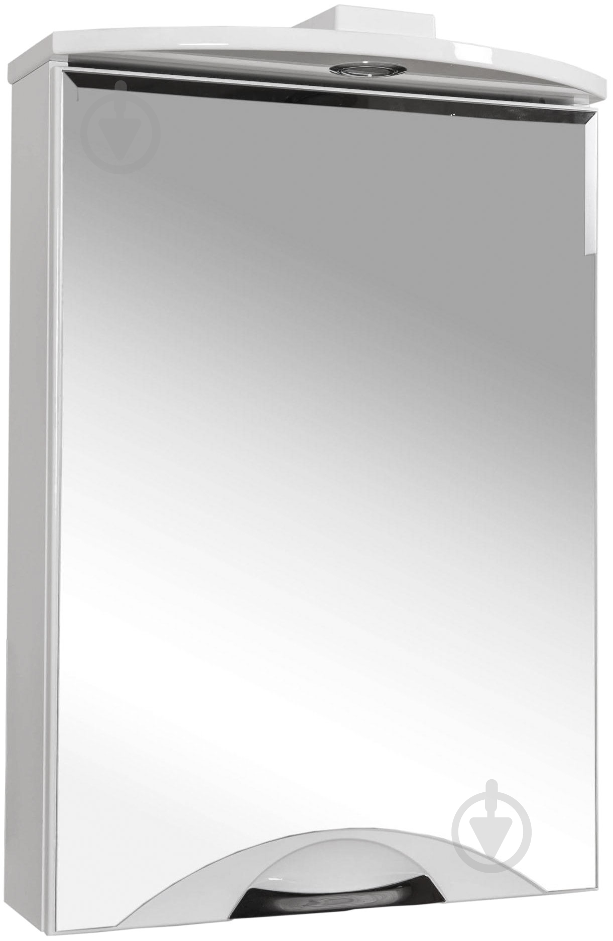 Дзеркальна шафа Aqua Rodos Глорія 55 R GLZ55 - фото 1