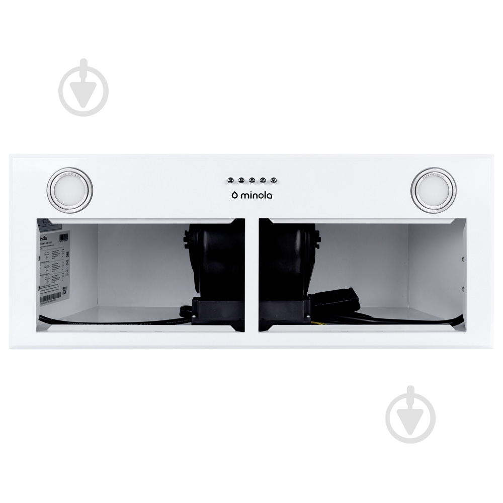 Вытяжка Minola HBI 7612 WH 1000 LED полновстраиваемая - фото 5