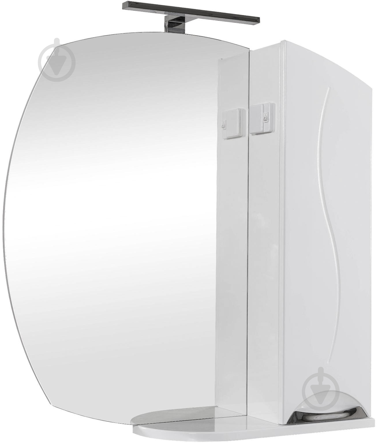 Зеркало со шкафчиком Aqua Rodos Глория 75 R - фото 1