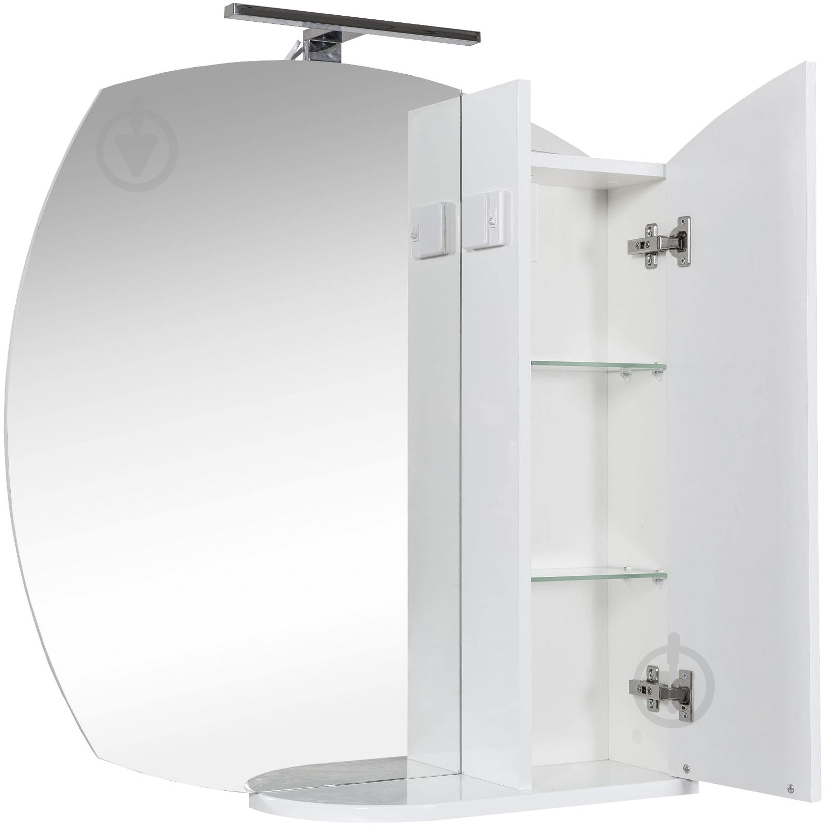 Зеркало со шкафчиком Aqua Rodos Глория 75 R - фото 4