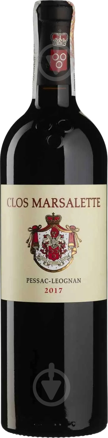 Вино Clos Marsalette виноградне натуральне сухе червоне 2017 0,75 л - фото 1 Вино Clos Marsalette виноградне натуральне сухе червоне 2017 0,75 л - фото 1