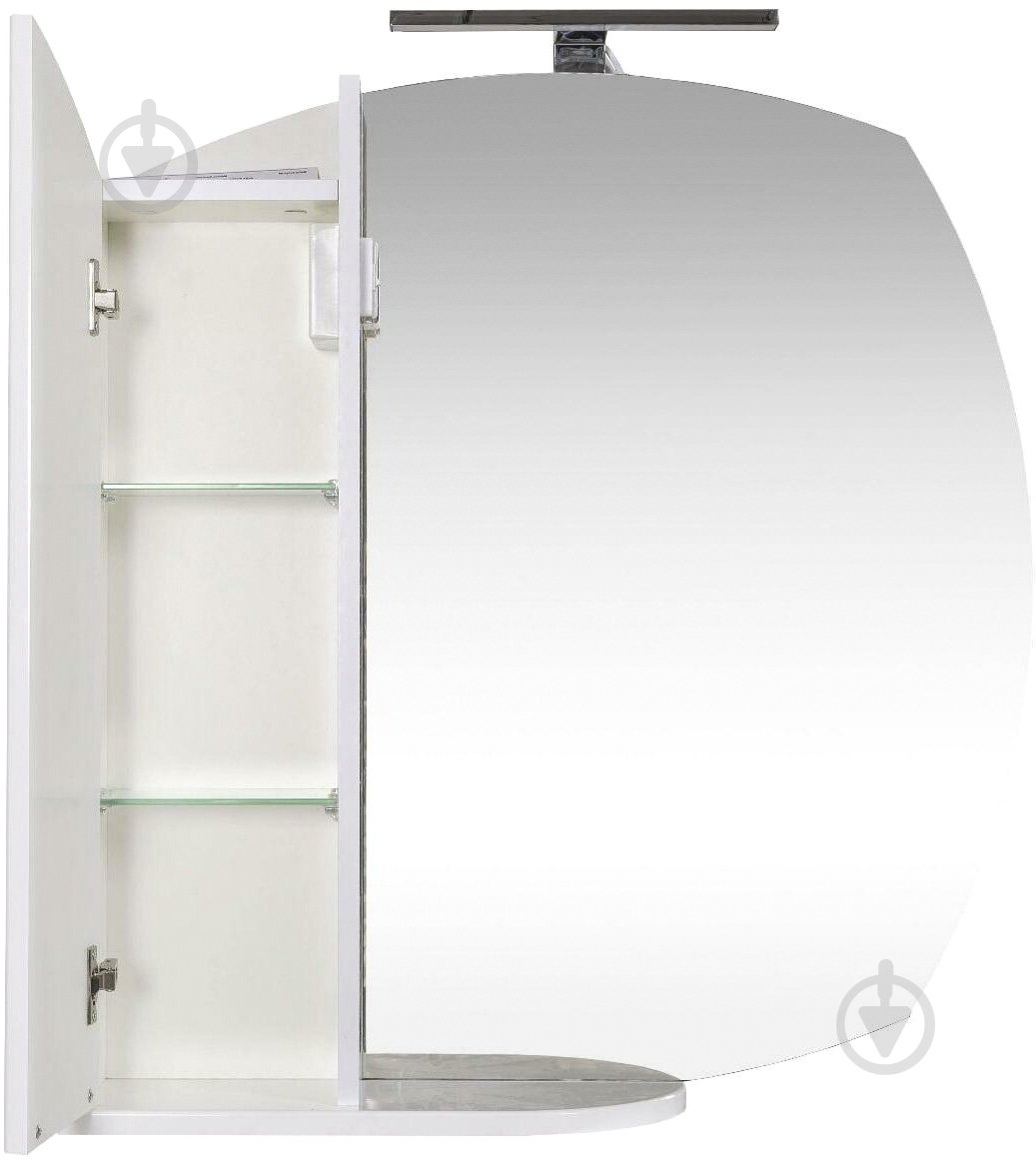 Зеркало со шкафчиком Aqua Rodos Глория 75 L - фото 2 Зеркало со шкафчиком Aqua Rodos Глория 75 L - фото 2