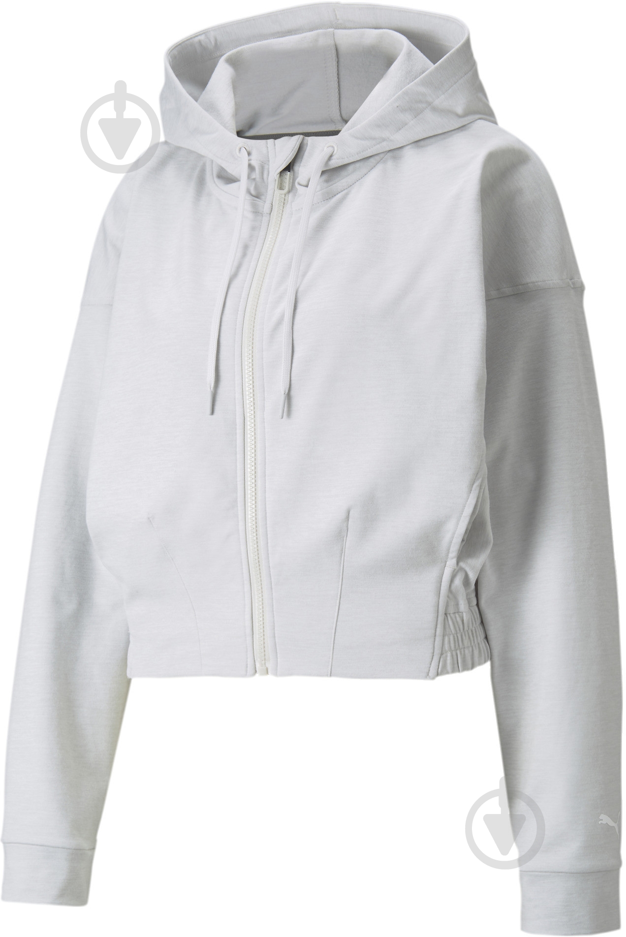 Джемпер Puma TRAIN CLOUDSPUN FZ HOODIE 52105572 р.XS серый - фото 4