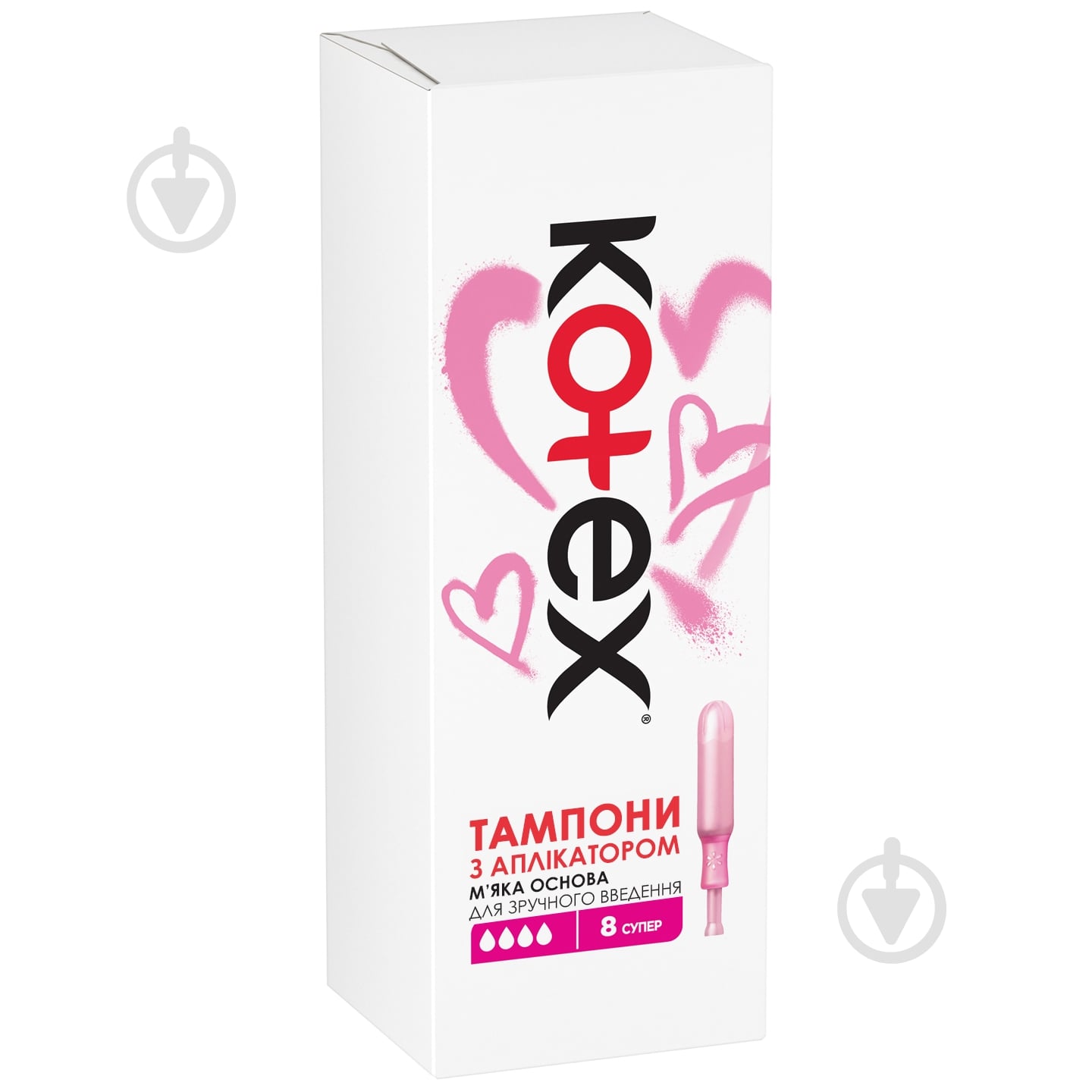 Тампоны Kotex с аппликатором Lux super 8 шт. - фото 2