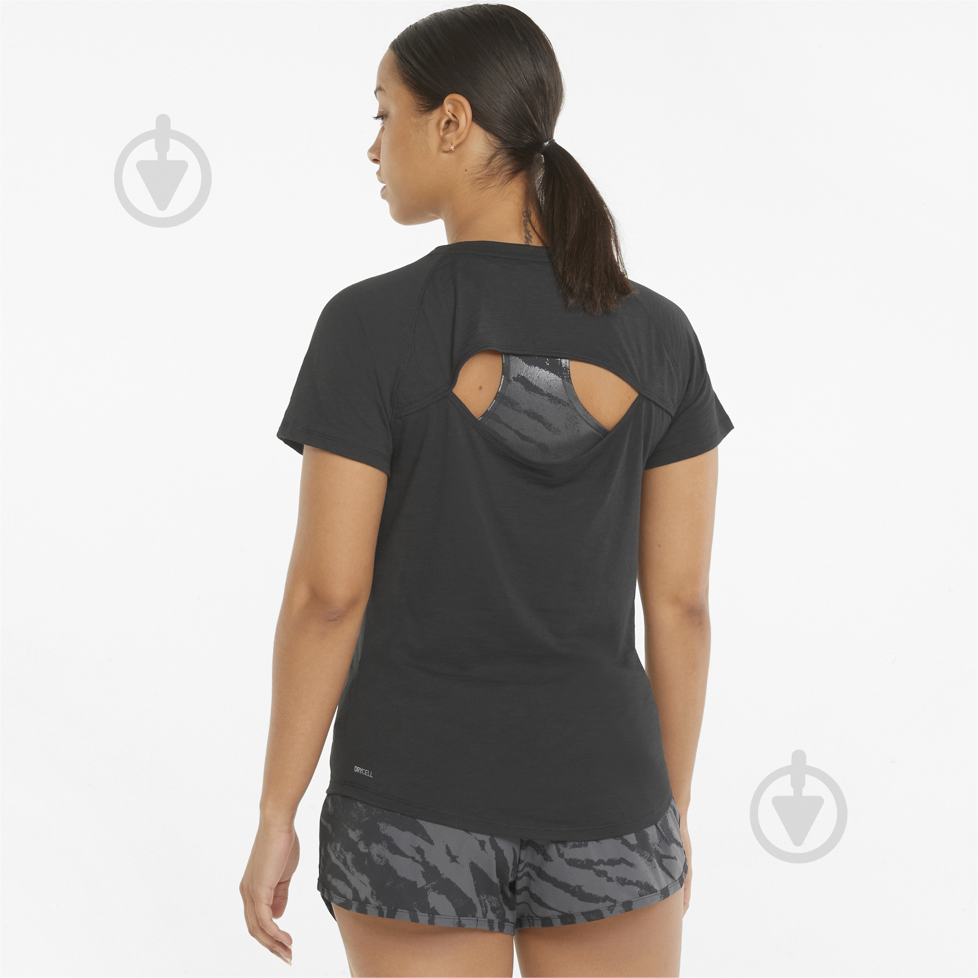 Футболка Puma RUN 5K LOGO SS TEE 52138801 р.S черный - фото 2 Футболка Puma RUN 5K LOGO SS TEE 52138801 р.S черный - фото 2
