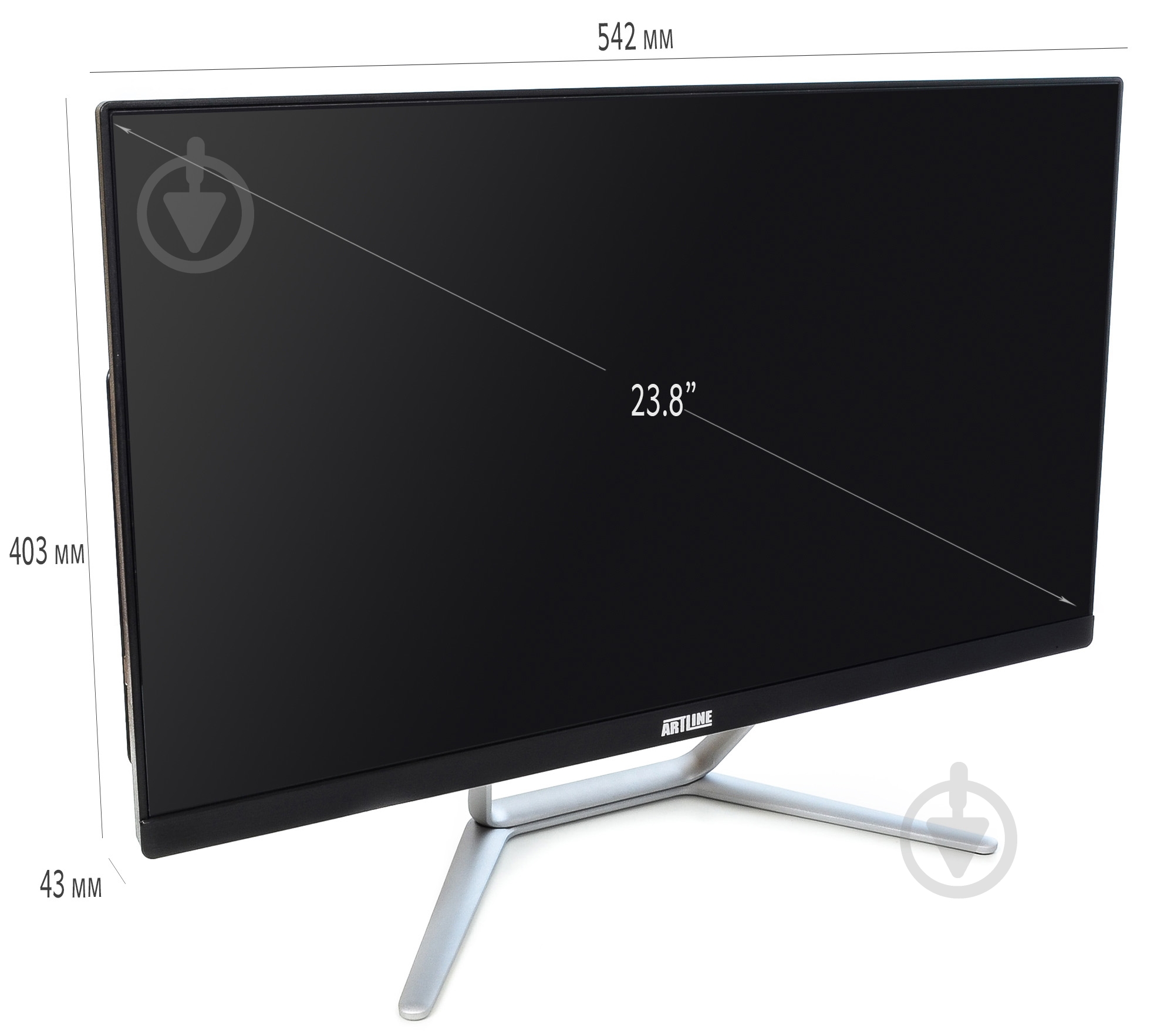 Моноблок Artline Home G40 23,8" (G40v02) black - фото 2