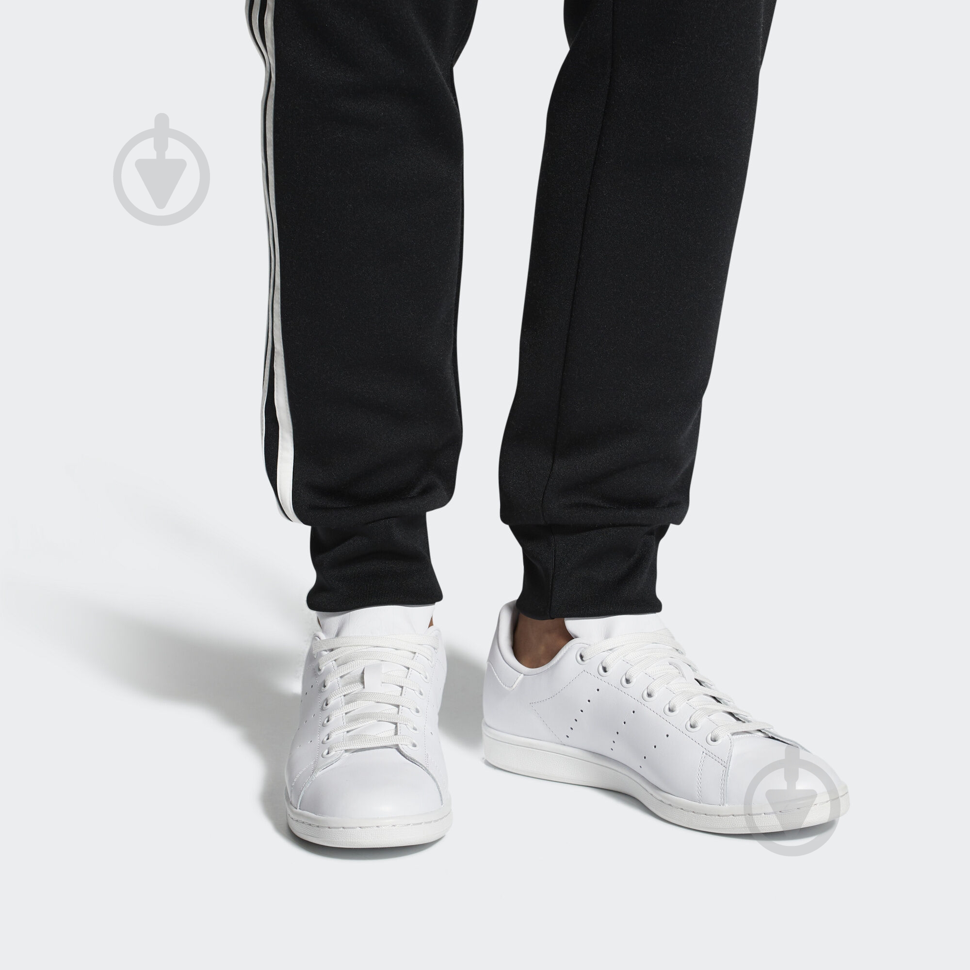 Кроссовки мужские демисезонные Adidas STAN SMITH S75104 р.41 1/3 белые - фото 11