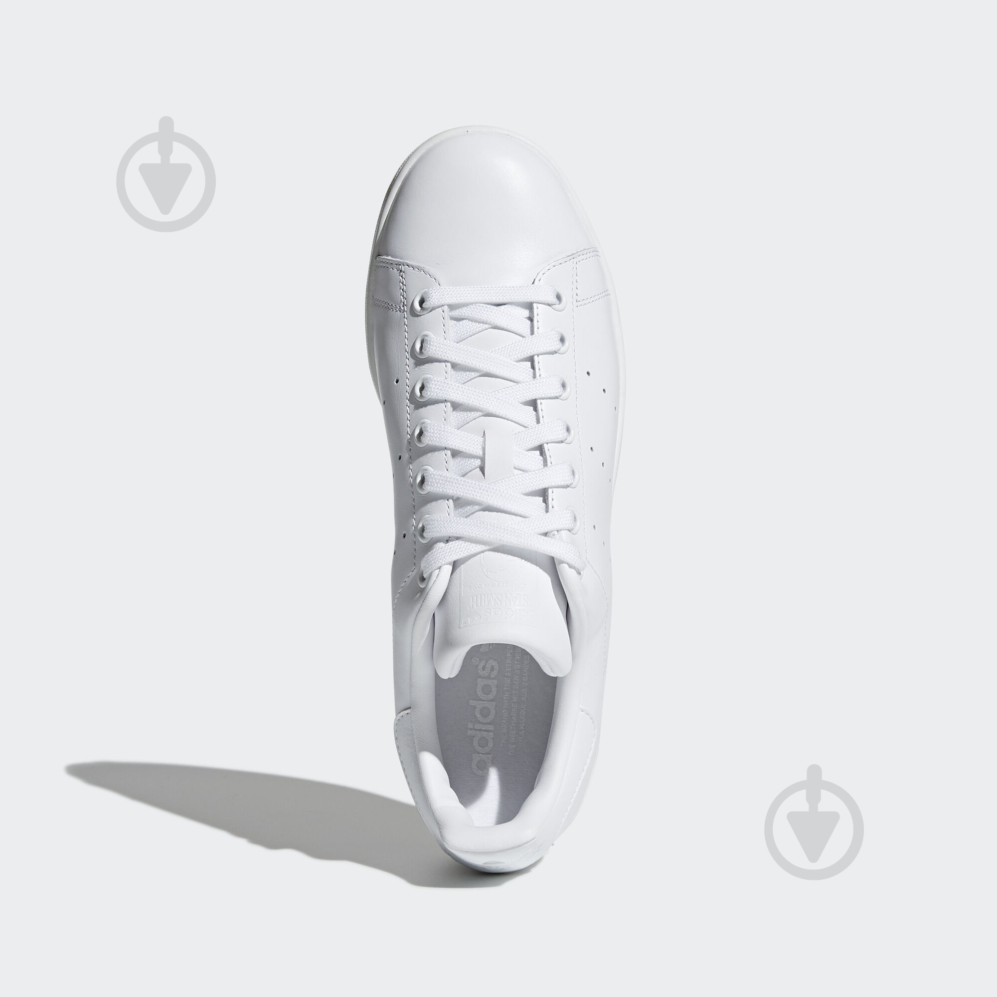 Кроссовки мужские демисезонные Adidas STAN SMITH S75104 р.41 1/3 белые - фото 2