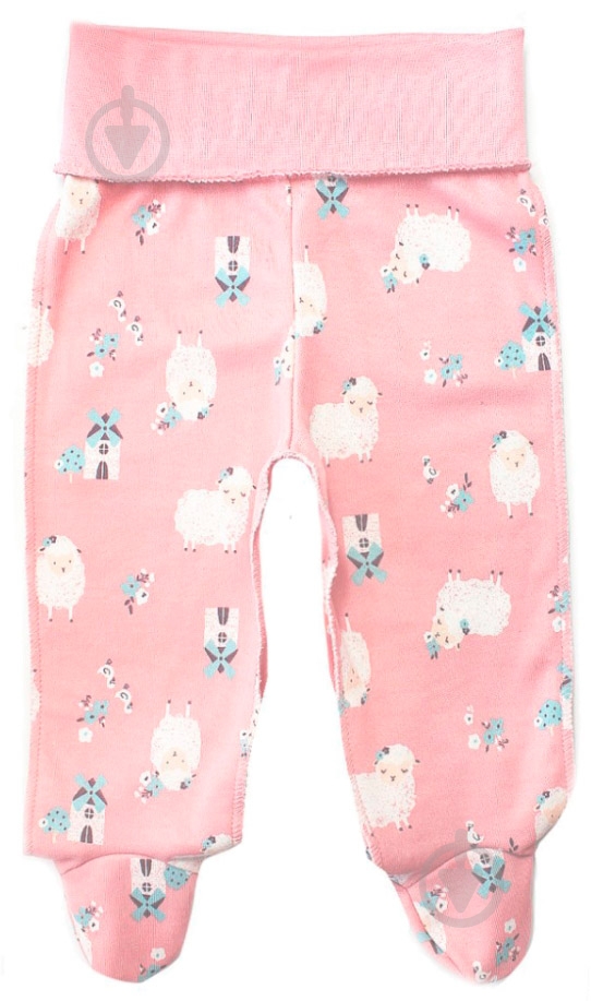 Ползунки для девочек Smil р.56 розовый с рисунком 107576 - фото 1 Ползунки для девочек Smil р.56 розовый с рисунком 107576 - фото 1