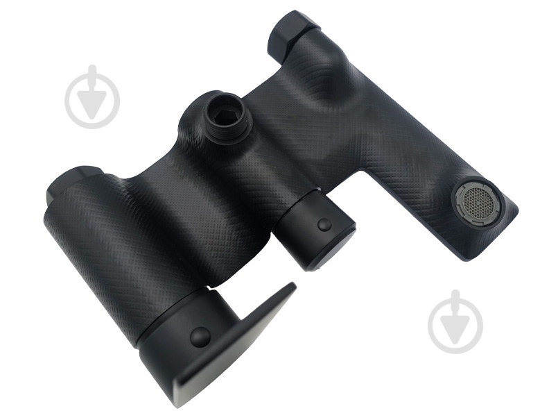 Душевая система AiM мультирежимная черная матовая DG01144-5 matte black - фото 3