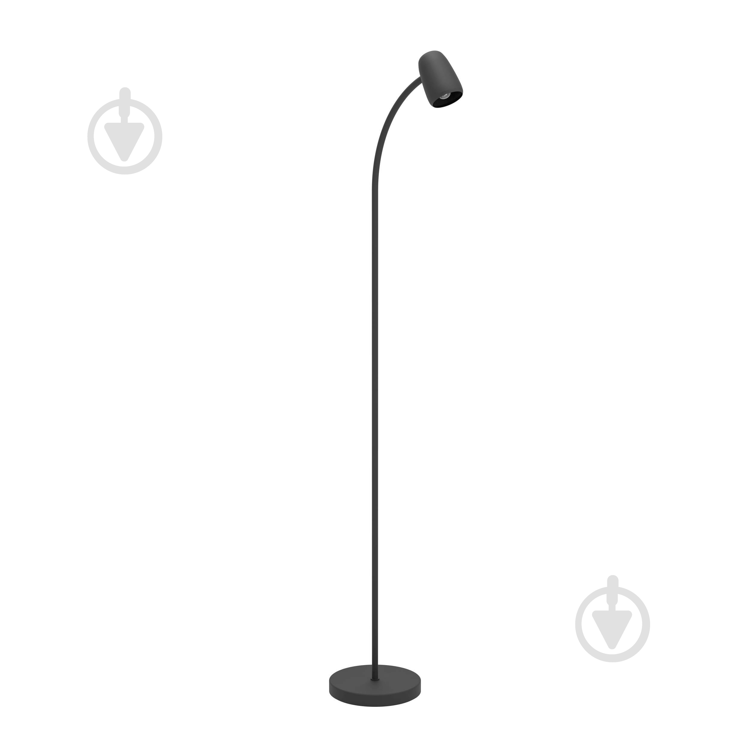 Торшер Eglo Карло 18 Вт E14 чорний 902172 - фото 1 Торшер Eglo Карло 18 Вт E14 чорний 902172 - фото 1