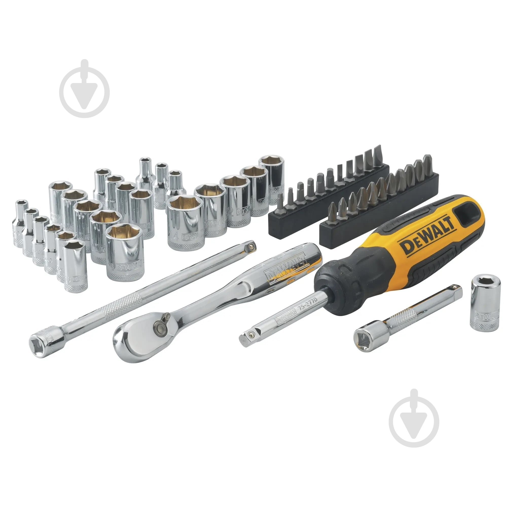 Набор головок и бит DeWalt 50 шт. DWMT81610-0 - фото 1