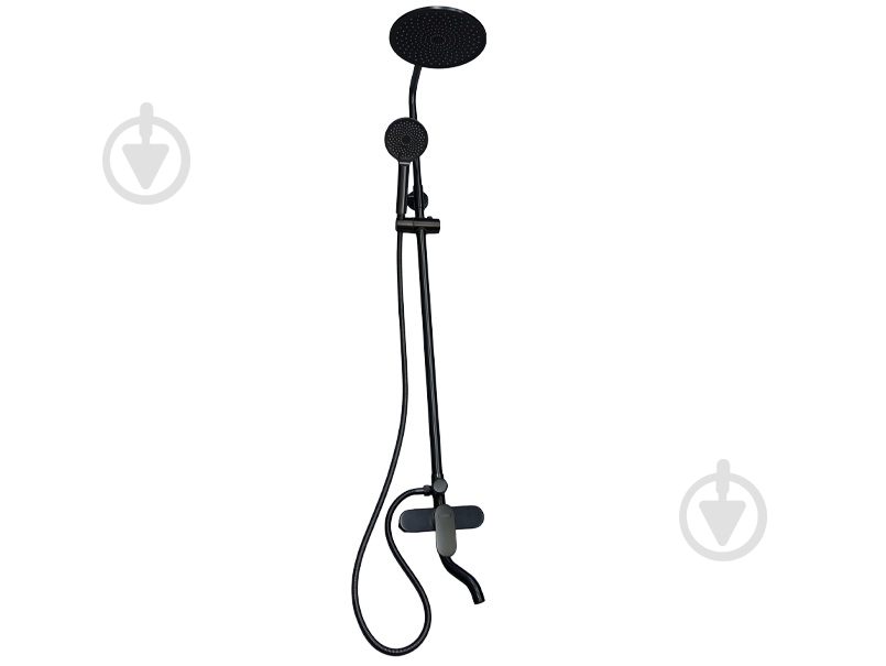 Душевая система AiM мультирежимная черная матовая DG01242 matte black - фото 3
