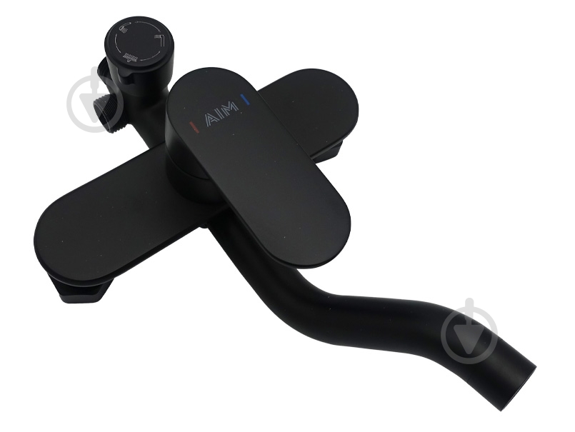 Душевая система AiM мультирежимная черная матовая DG01242 matte black - фото 4