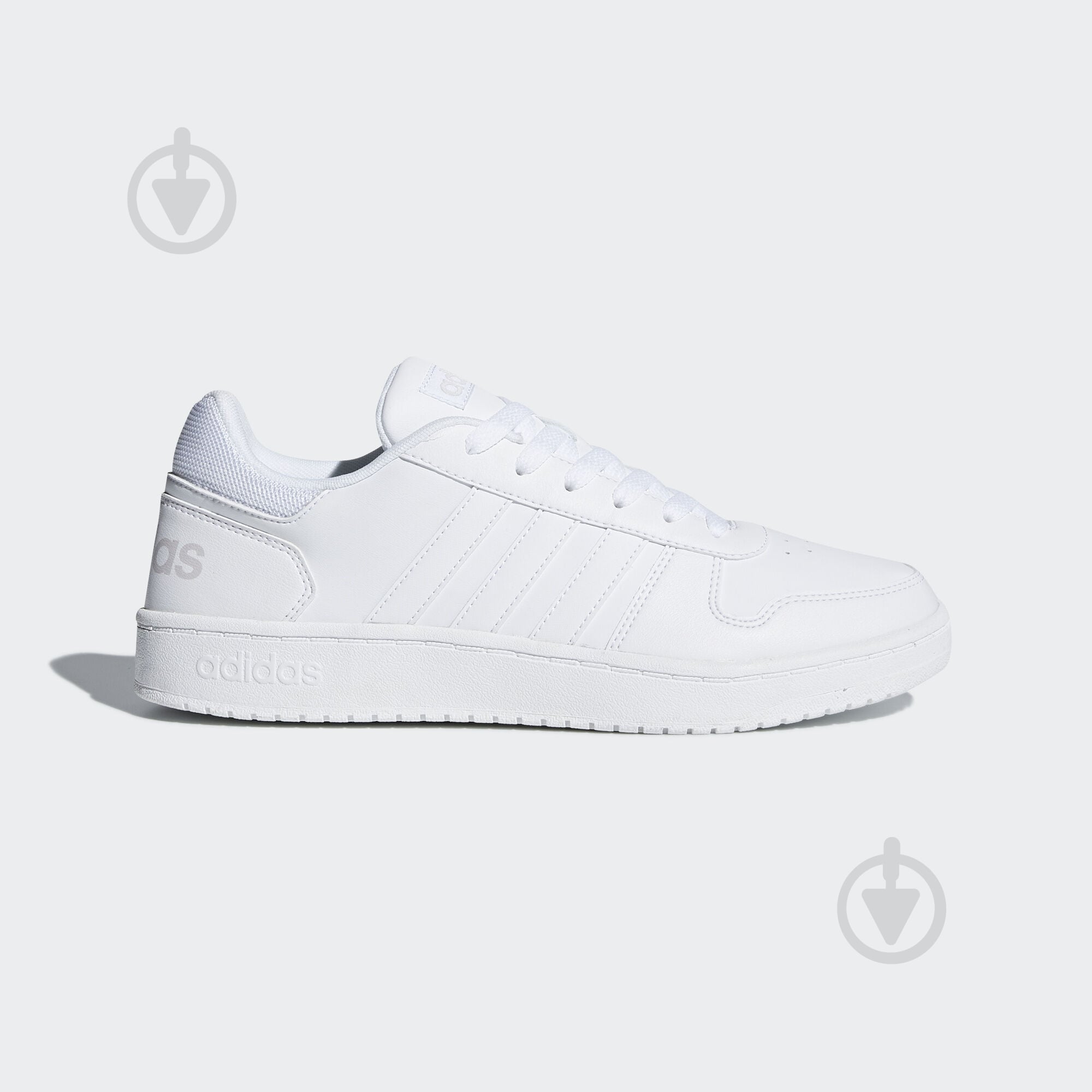Кроссовки мужские Adidas HOOPS 2.0 DB1085 р.46 2/3 белые - фото 11 Кроссовки мужские Adidas HOOPS 2.0 DB1085 р.46 2/3 белые - фото 11
