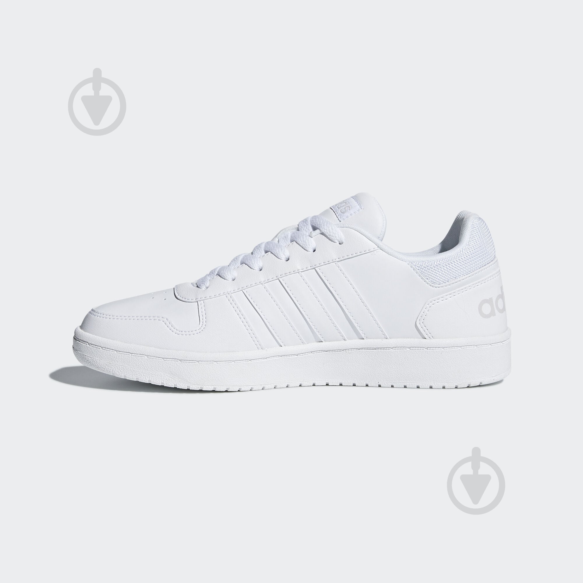 Кроссовки мужские Adidas HOOPS 2.0 DB1085 р.46 2/3 белые - фото 6 Кроссовки мужские Adidas HOOPS 2.0 DB1085 р.46 2/3 белые - фото 6