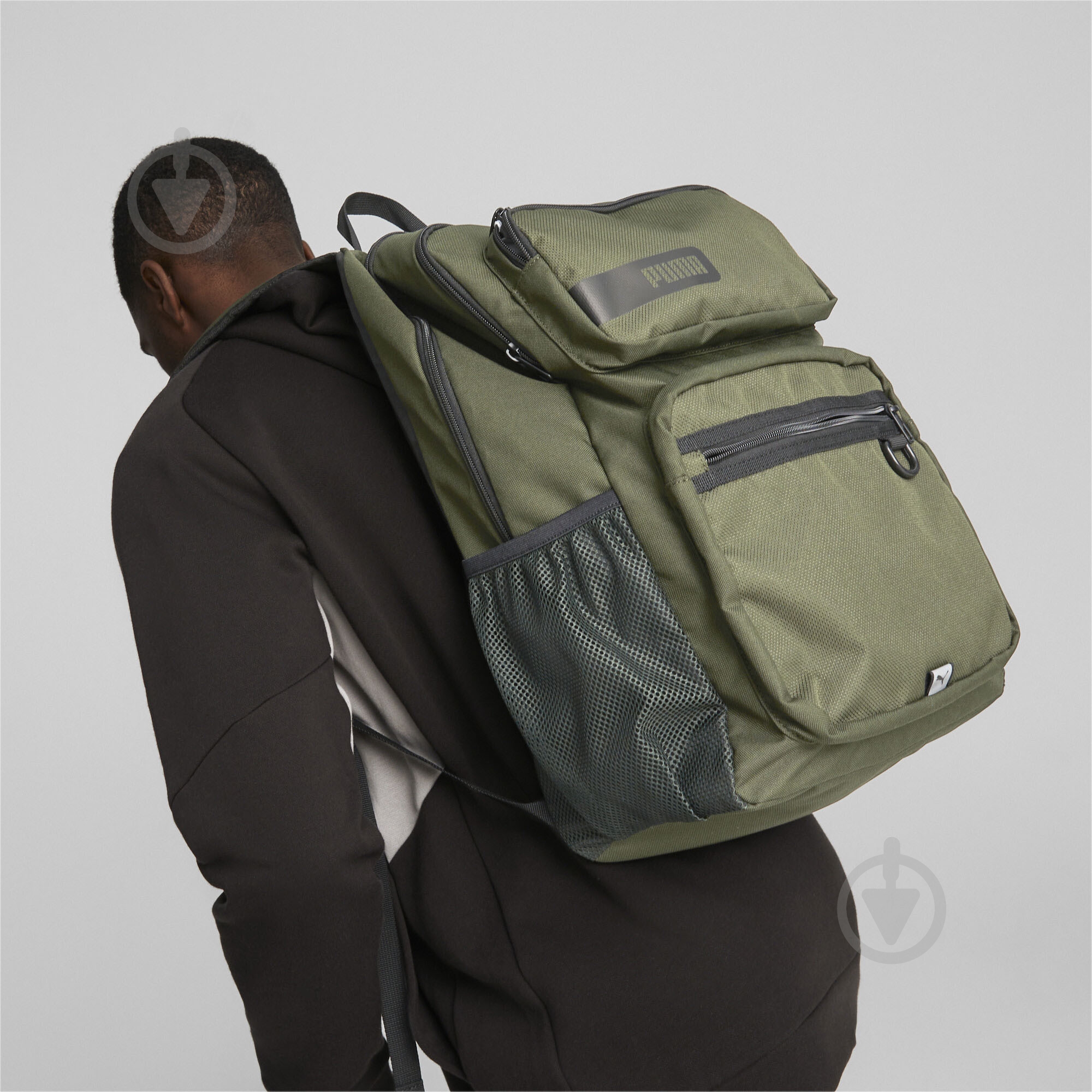 Рюкзак Puma PUMA Deck Backpack II 07951203 хаки - фото 3