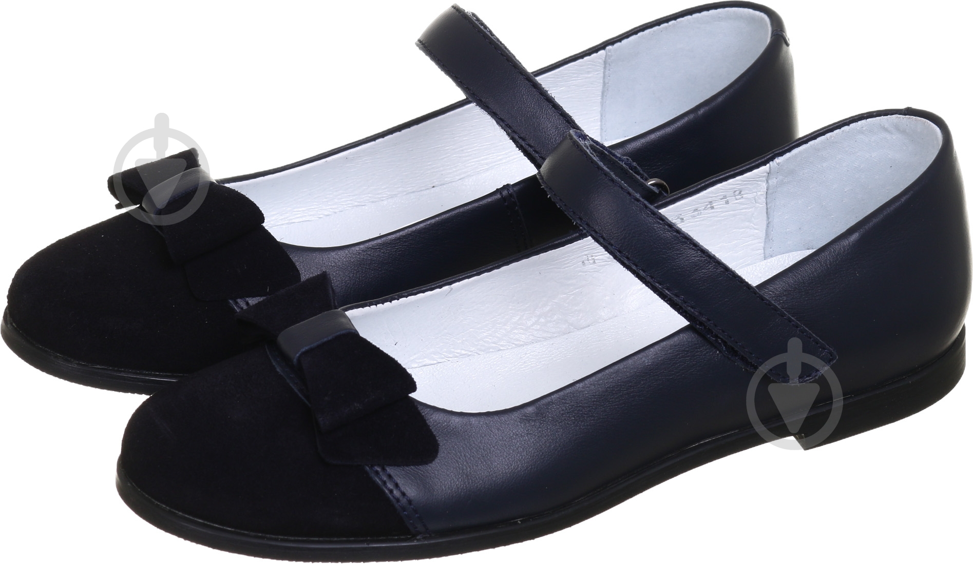 Туфли для девочек для девочки Мальви р.34 черный Ш-321 В - фото 1 Туфли для девочек для девочки Мальви р.34 черный Ш-321 В - фото 1