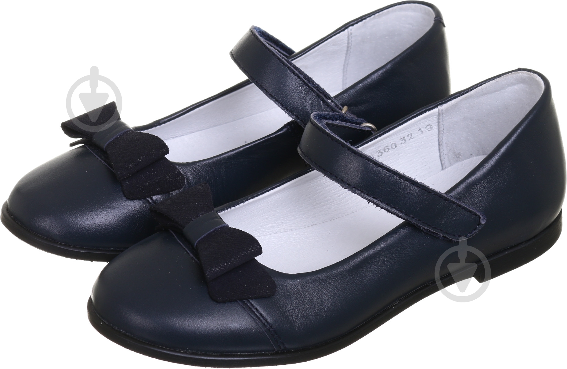 Туфли для девочек для девочки Мальви р.30 синий Ш-321 М - фото 1