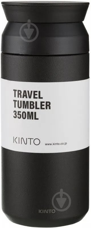 Термокружка Kinto черная 350 мл - фото 1