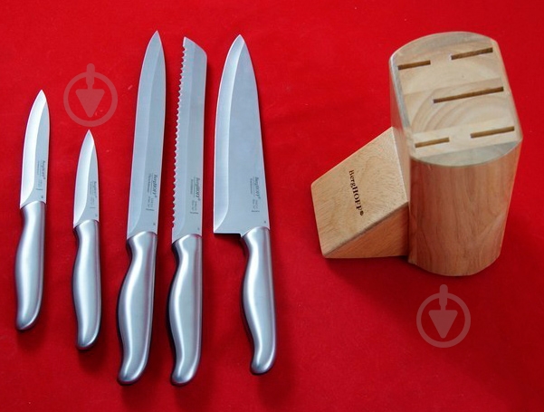 Набір ножів у колоді BergHOFF Essentials 6 предметів 1307143 - фото 5