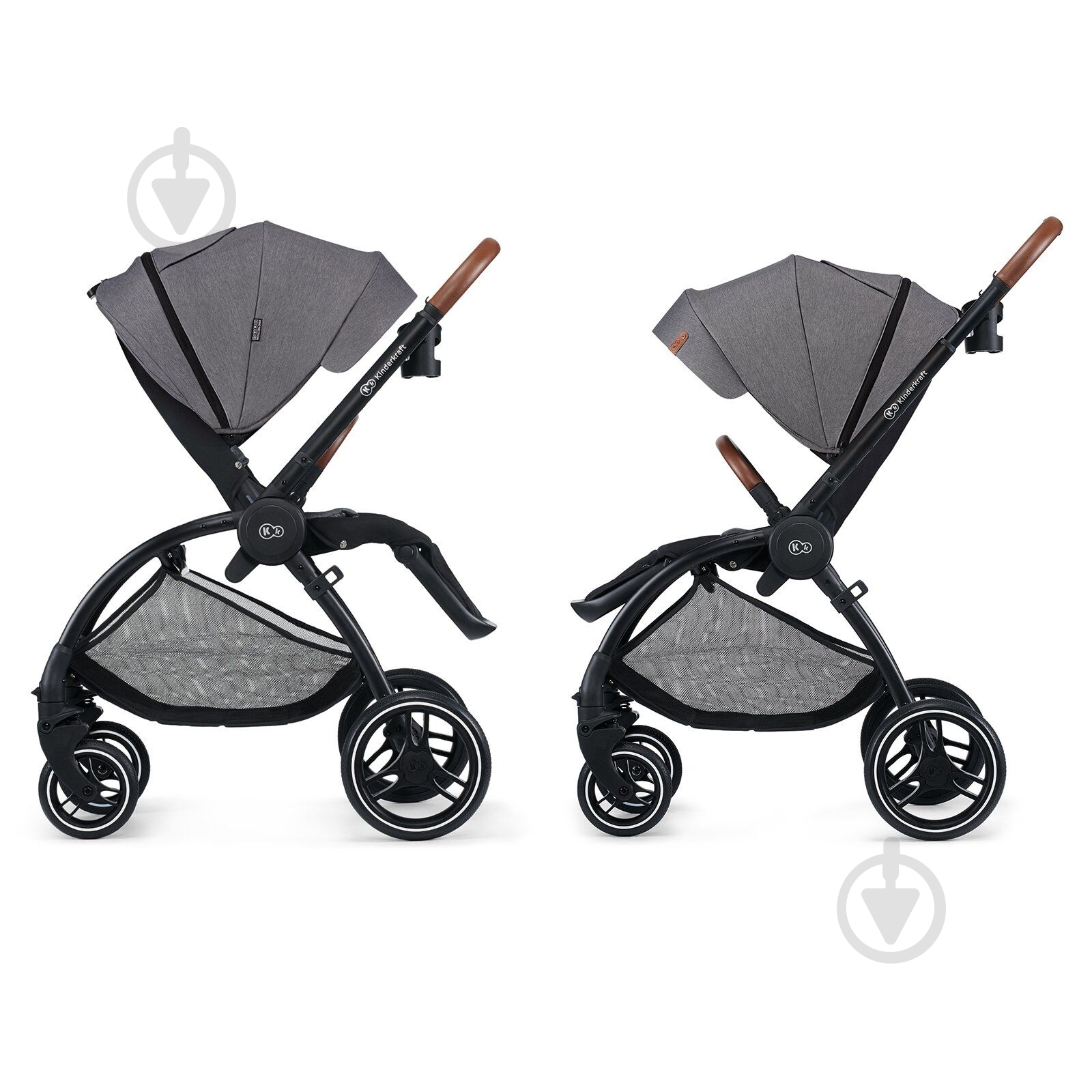 Коляска універсальна 2 в 1 Kinderkraft Evolution Cocoon сіра KKWEVCOGRY2000 - фото 5 Коляска універсальна 2 в 1 Kinderkraft Evolution Cocoon сіра KKWEVCOGRY2000 - фото 5