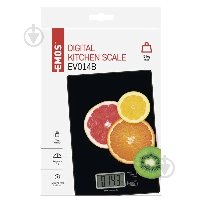 Весы кухонные Emos EV014B - фото 12 Весы кухонные Emos EV014B - фото 12